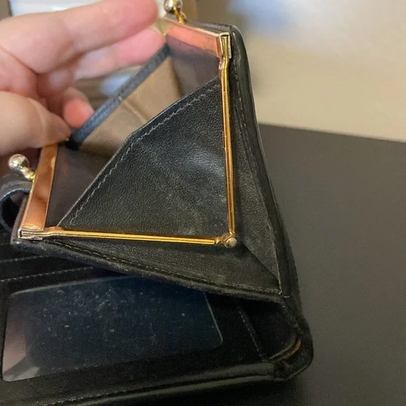 Vintage Coach Black Woven Leather Wallet - Picture 11 of 16